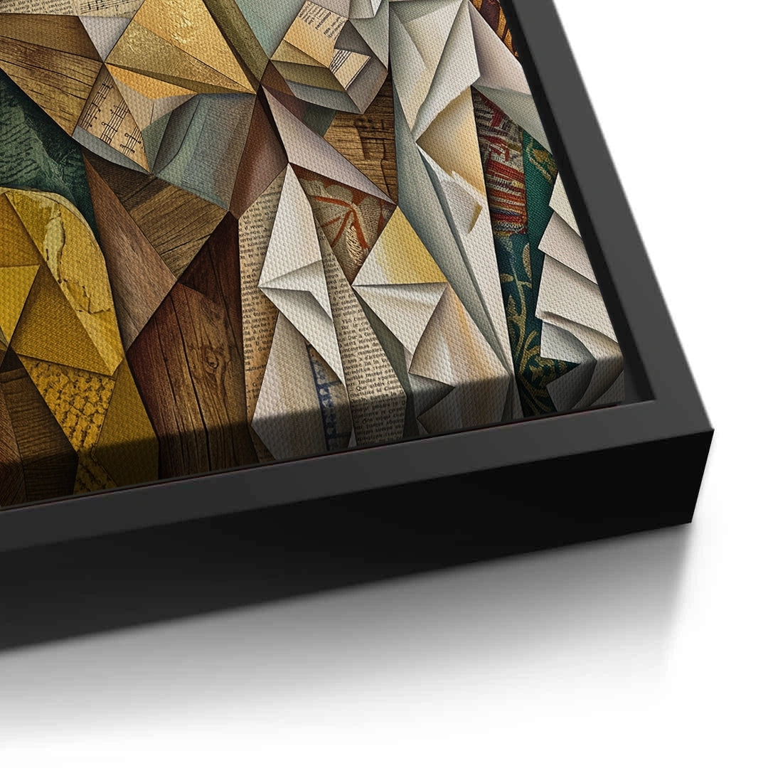 2Melodic Cubist Portrait - Canvas