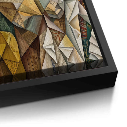 Melodic Cubist Portrait - Canvas