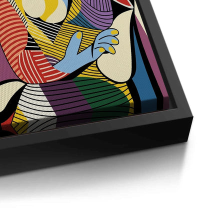 Geometric Woman Figural - Canvas