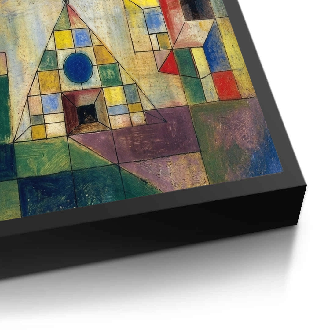 2Surreal Geometric Landscape - Fine Art