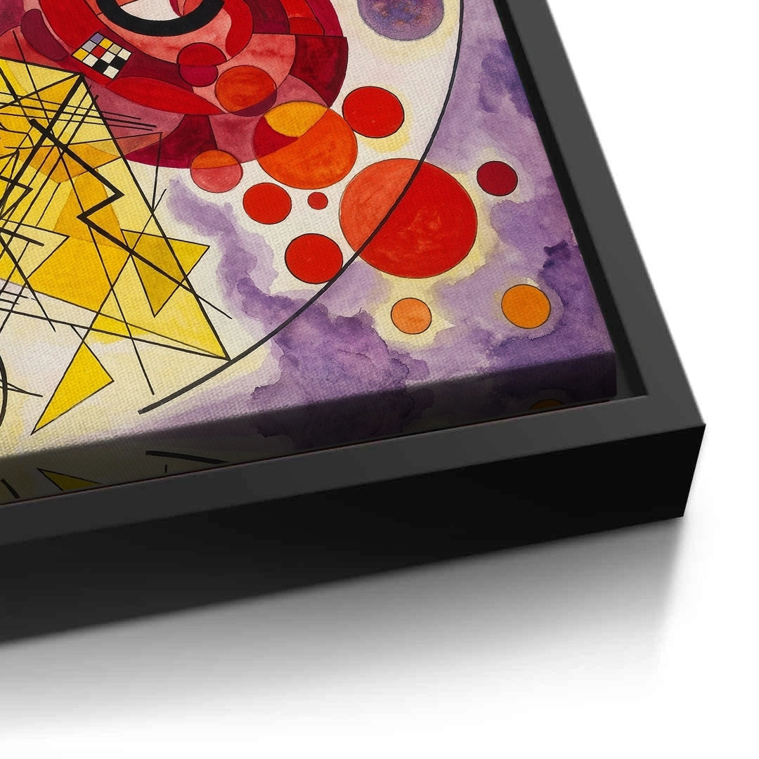 2Vibrant Geometric Surrealism - Canvas