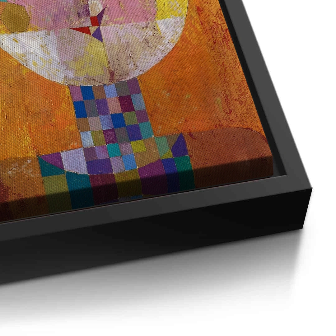 2Geometric Harlequin Portrait - Canvas