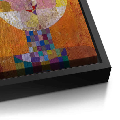 Geometric Harlequin Portrait - Canvas