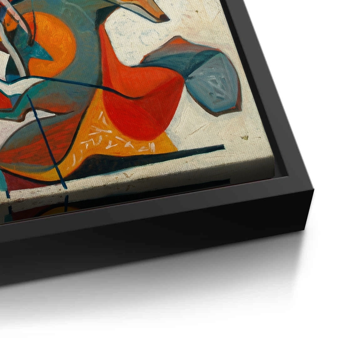 2Fauvist Fox in Motion - Canvas