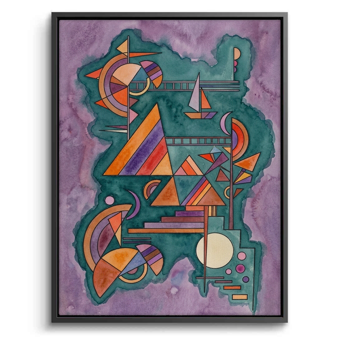 2Geometric Dreamscape - Canvas