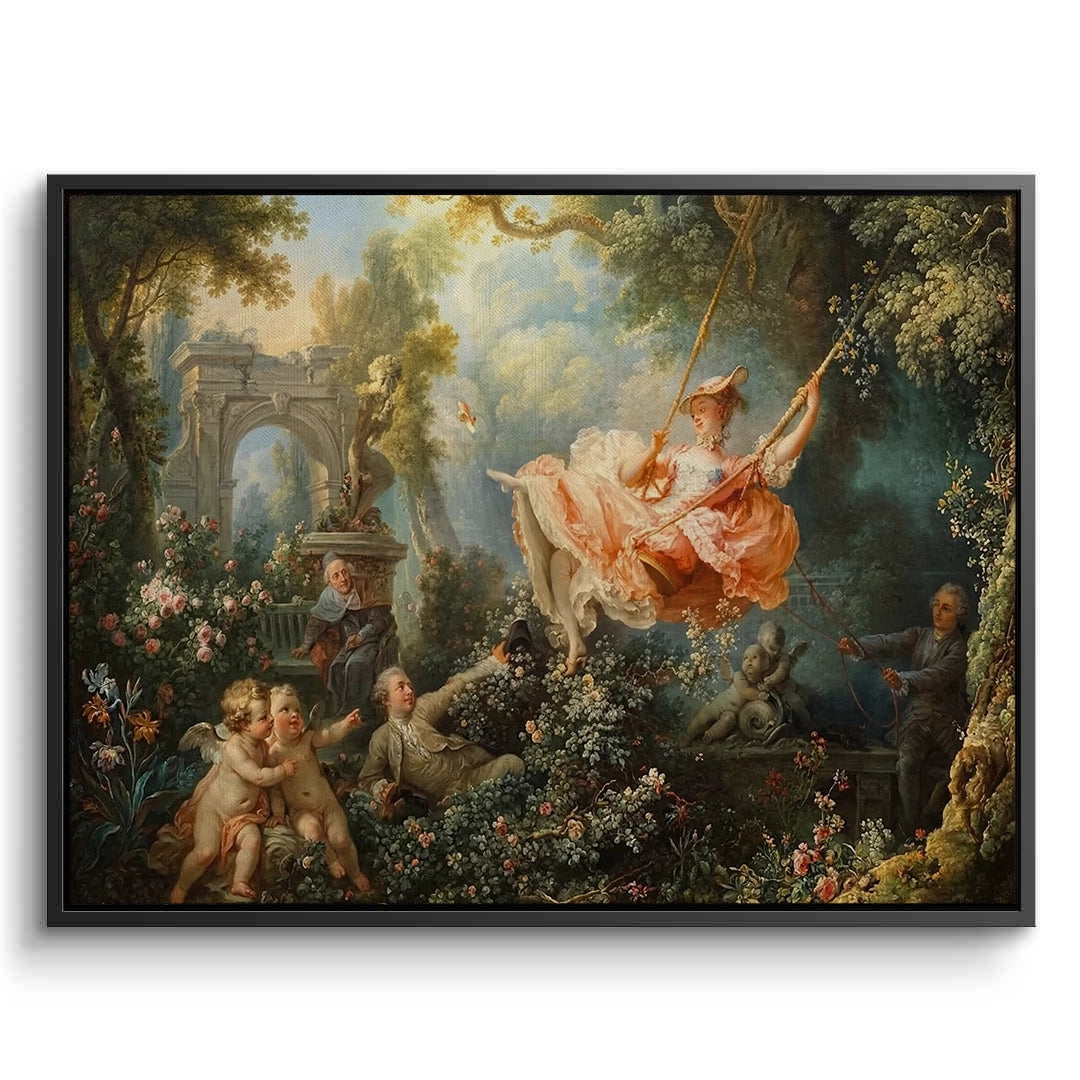 2The Happy Accidents of the Swing - Canvas