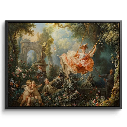 The Happy Accidents of the Swing - Canvas