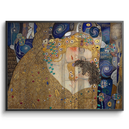 Golden Astral Lullaby - Fine Art