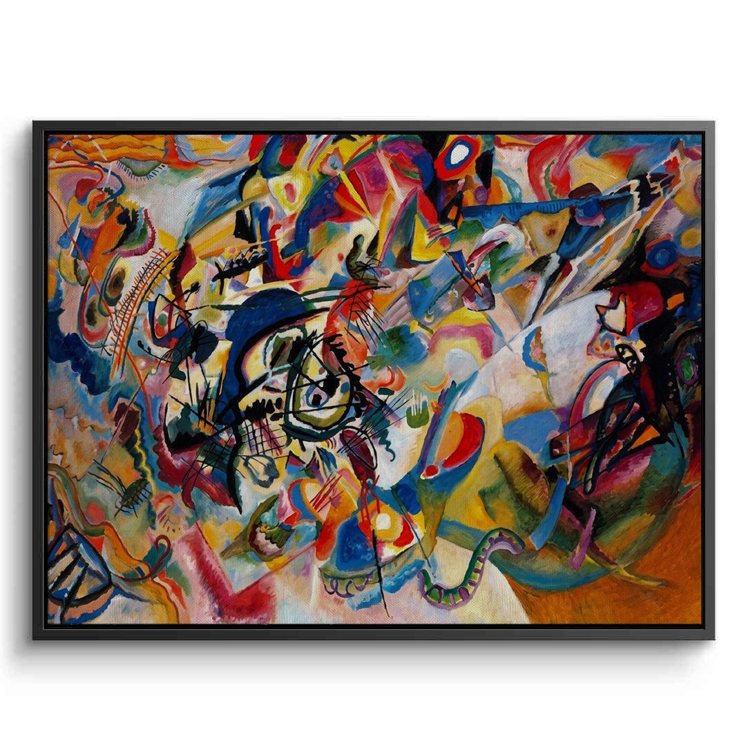 2Vibrant Abstract Expressionist - Canvas