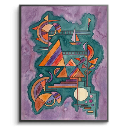 Geometric Dreamscape - Fine Art
