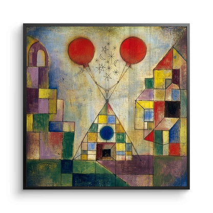 Surreal Geometric Landscape - Fine Art