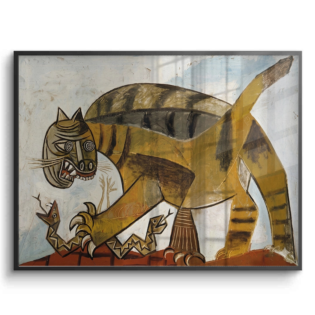 2Abstract Tiger Hunt - Fine Art