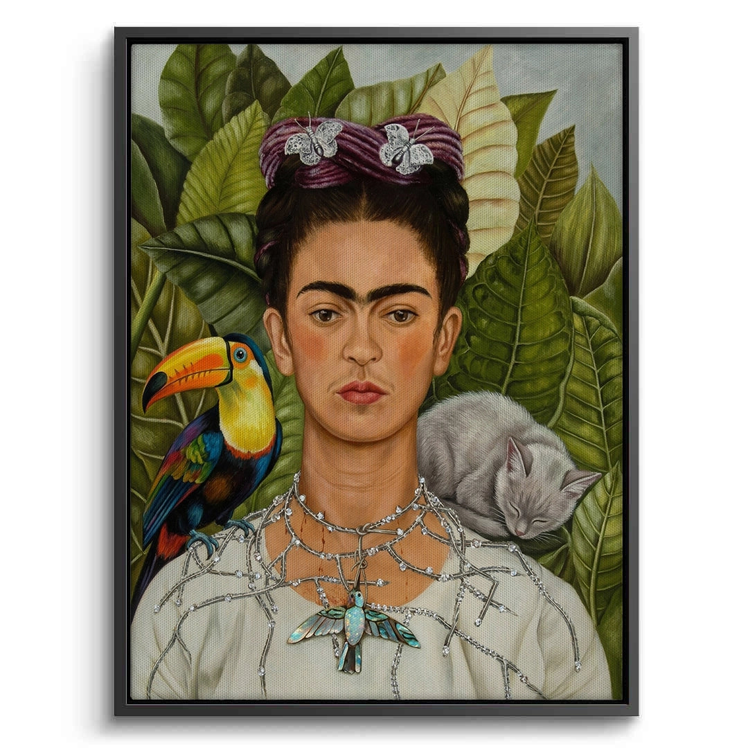 2Frida Kahlo Modern Tribute - Canvas