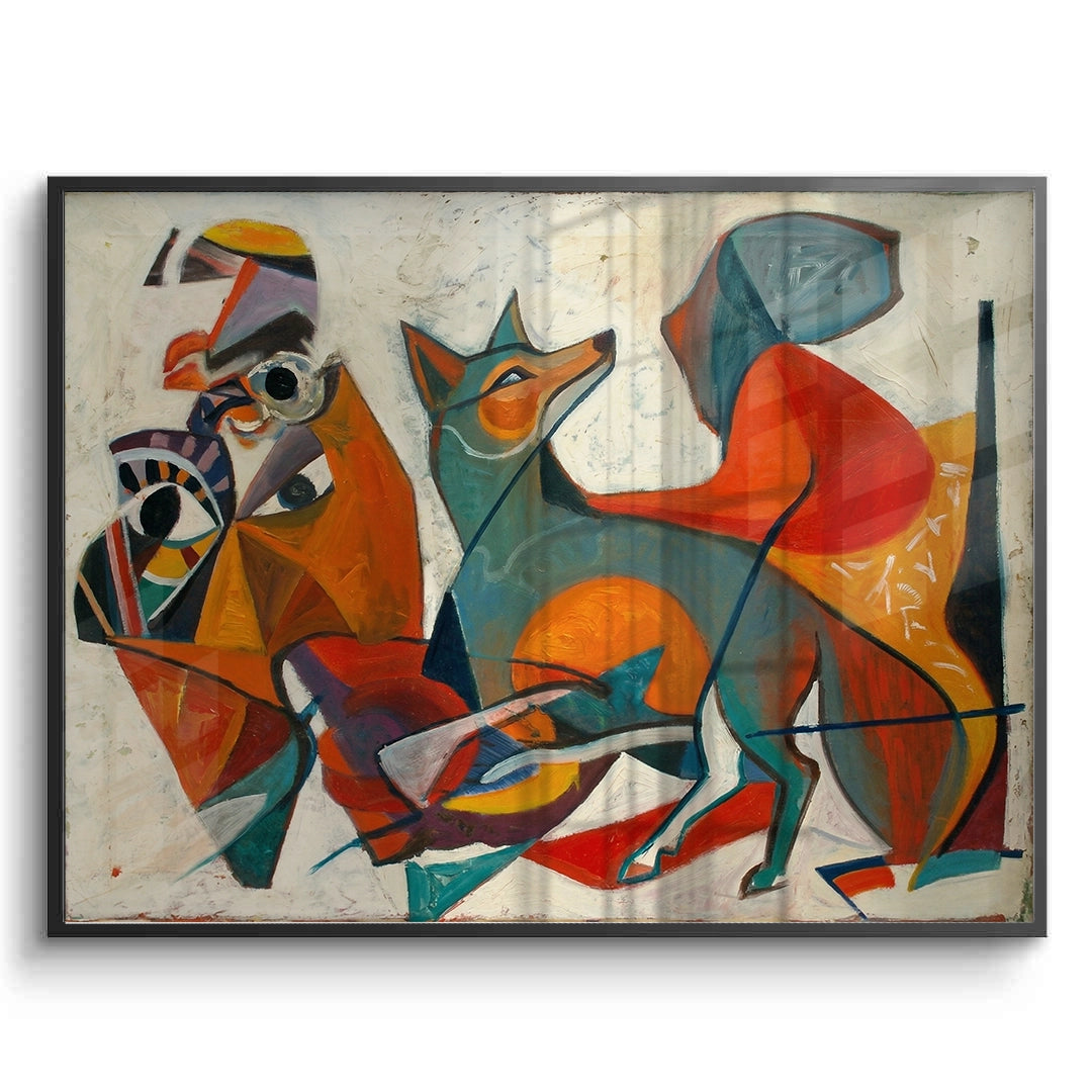 2Fauvist Fox in Motion - Fine Art