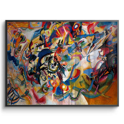 Vibrant Abstract Expressionist - Fine Art