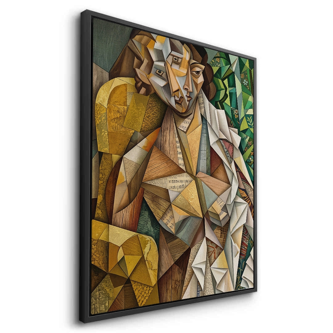 2Melodic Cubist Portrait - Canvas