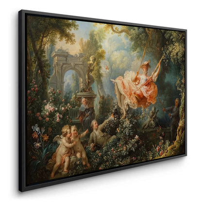 The Happy Accidents of the Swing - Canvas
