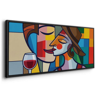The Modern Kiss - Canvas