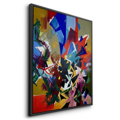 Fragmented Flow - Canvas