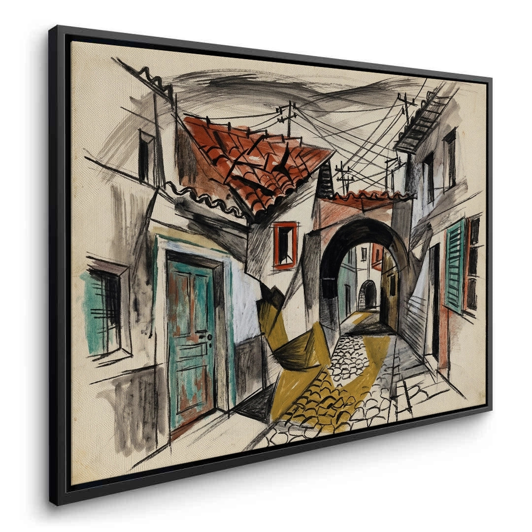 2Old Town Archway - Canvas