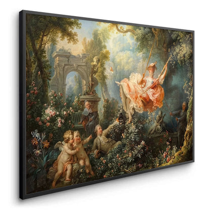 The Happy Accidents of the Swing - Fine Art