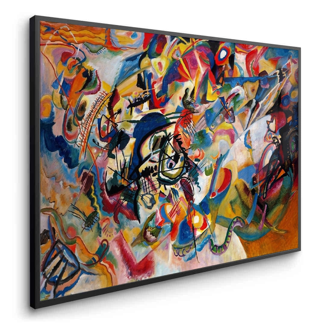 2Vibrant Abstract Expressionist - Fine Art