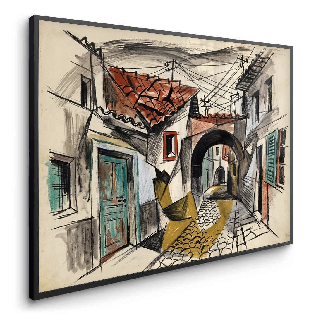 2Old Town Archway - Fine Art