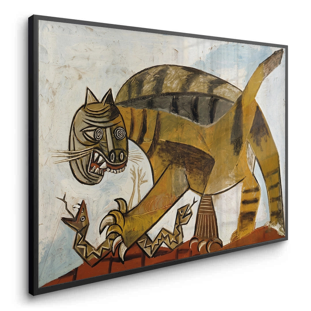 2Abstract Tiger Hunt - Fine Art