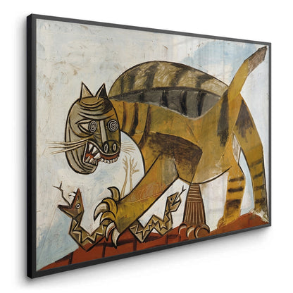 Abstract Tiger Hunt - Fine Art