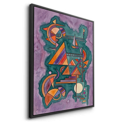 Geometric Dreamscape - Canvas