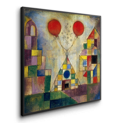 Surreal Geometric Landscape - Fine Art
