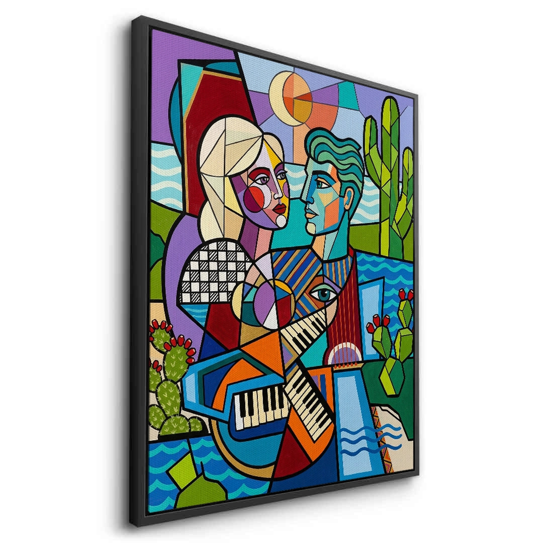 2Desert Melody Pop Art - Canvas