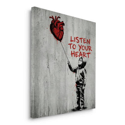Listen to Your Heart - Canvas