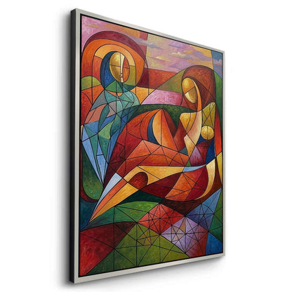 Modern Abstract Figures - Canvas
