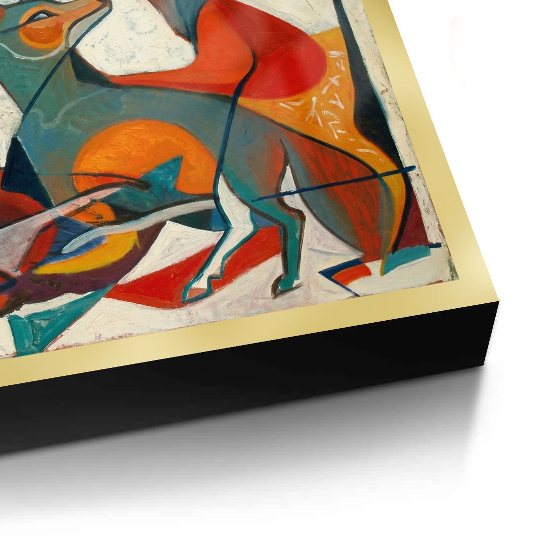 2Fauvist Fox in Motion - Fine Art