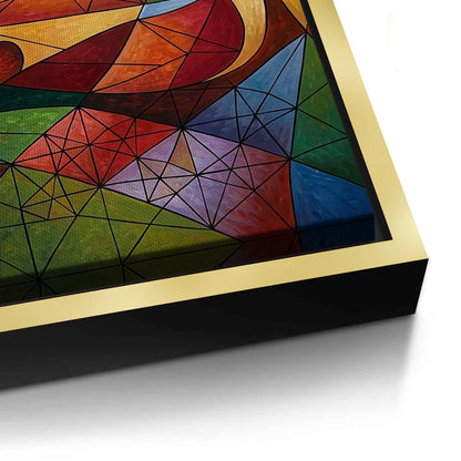 Modern Abstract Figures - Canvas