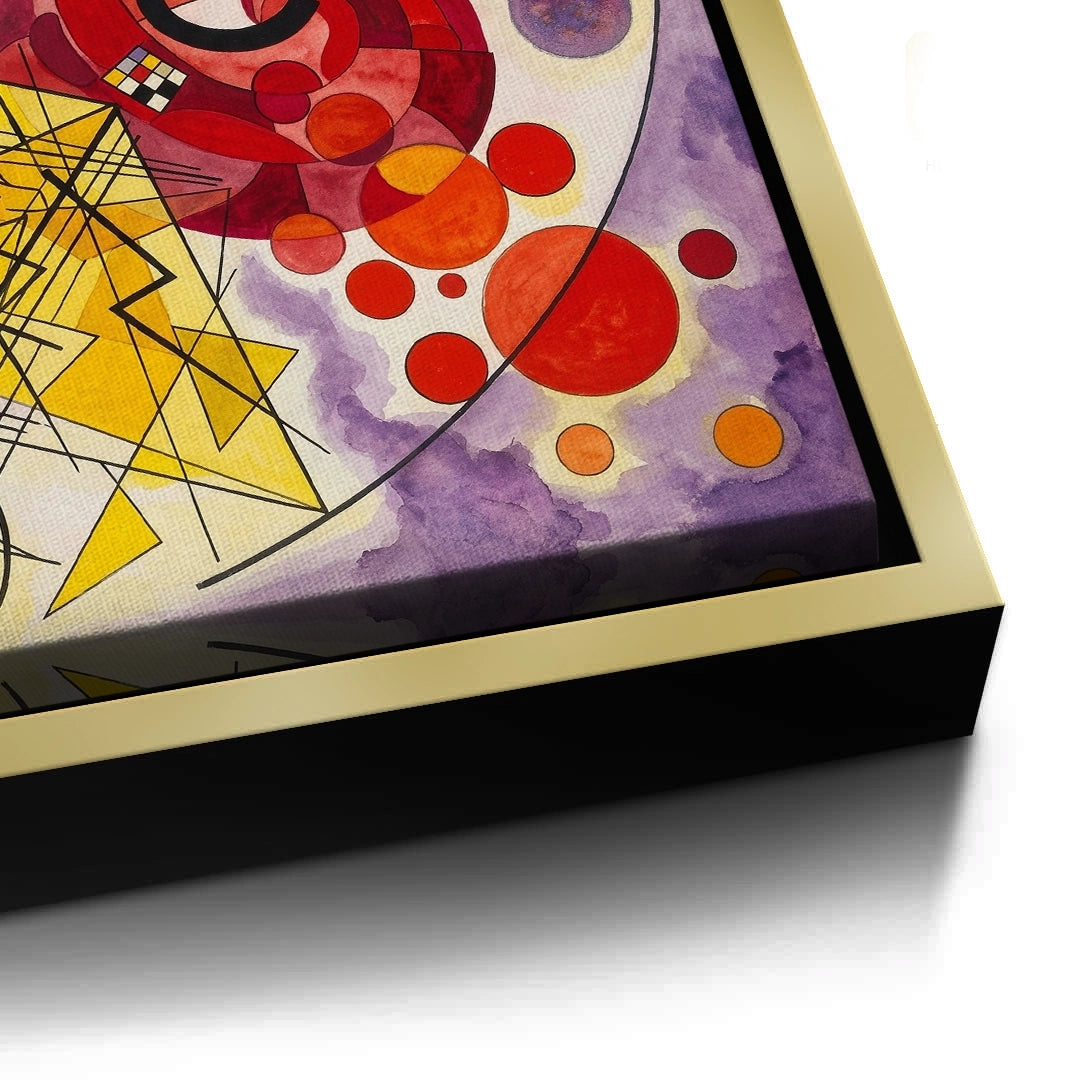 2Vibrant Geometric Surrealism - Canvas