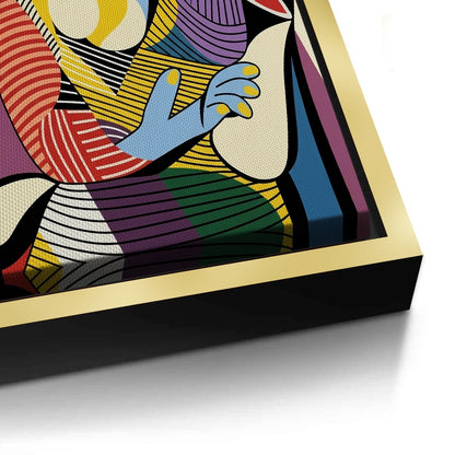 Geometric Woman Figural - Canvas