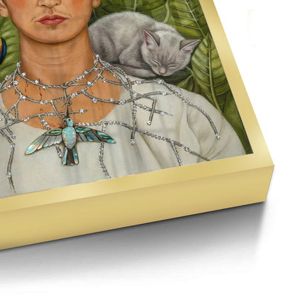 Frida Kahlo Modern Tribute - Fine Art