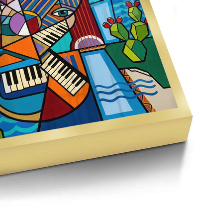Desert Melody Pop Art - Fine Art