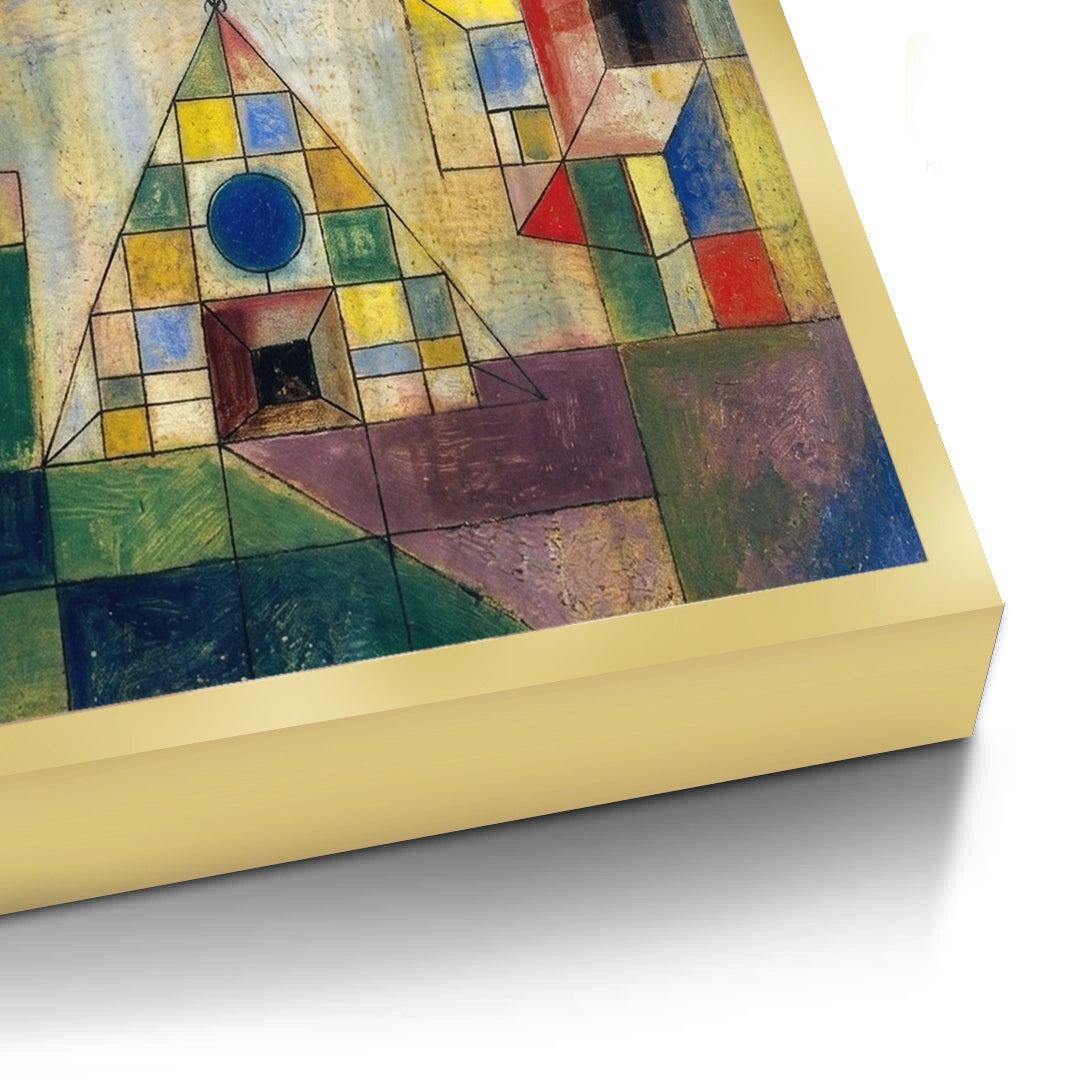 2Surreal Geometric Landscape - Fine Art