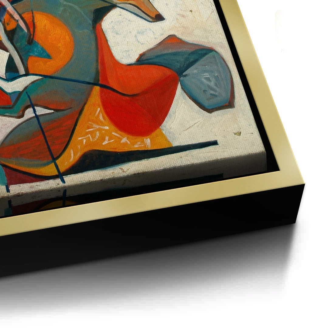 2Fauvist Fox in Motion - Canvas