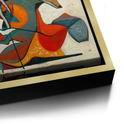 Fauvist Fox in Motion - Canvas