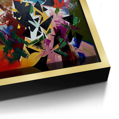 Fragmented Flow - Canvas