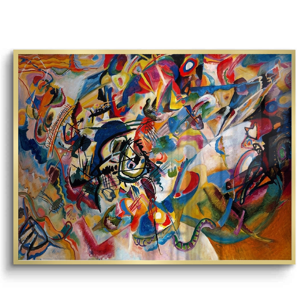 2Vibrant Abstract Expressionist - Fine Art