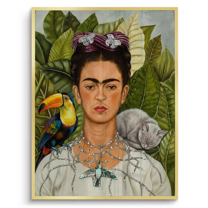 Frida Kahlo Modern Tribute - Fine Art