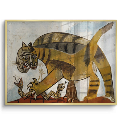 Abstract Tiger Hunt - Fine Art
