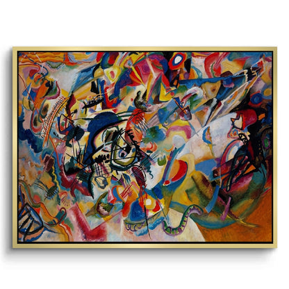 Vibrant Abstract Expressionist - Canvas