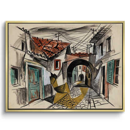 Old Town Archway - Canvas
