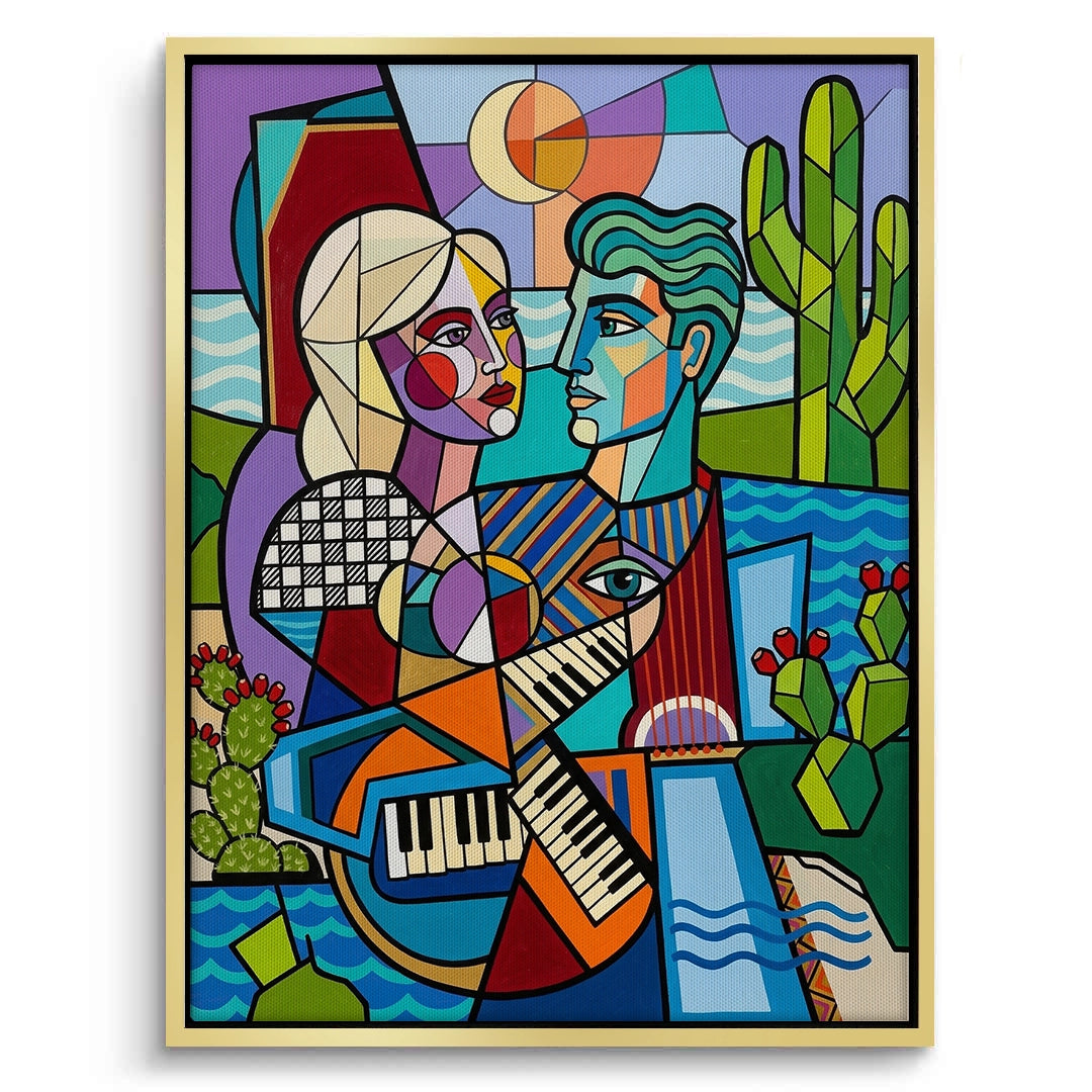 2Desert Melody Pop Art - Canvas